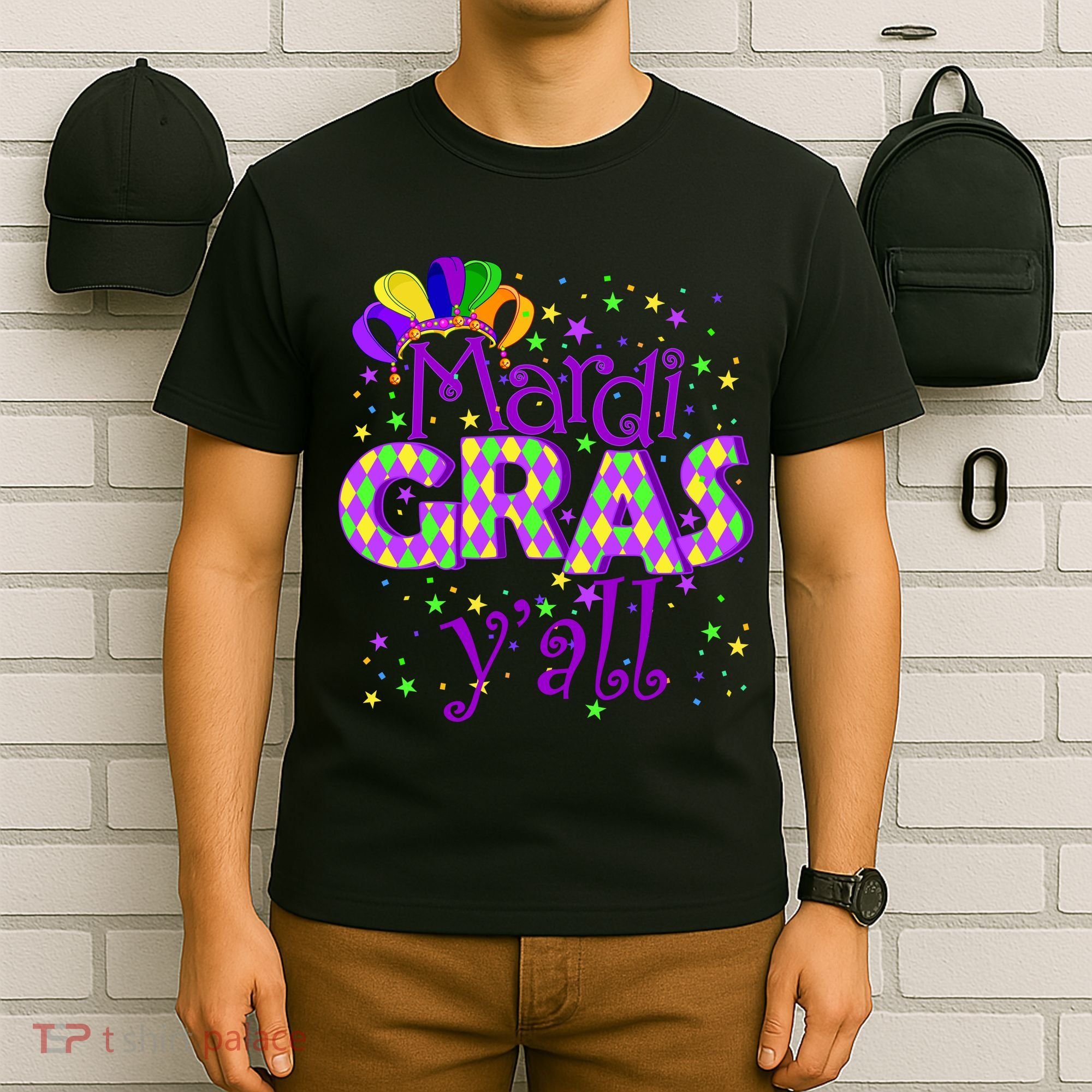 Mardi Gras Y'all New Orleans Party T-Shirt