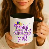 Mardi Gras Y'all New Orleans Party Coffee Mug thumb 3
