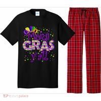 Mardi Gras Y'all New Orleans Party Pajama Set thumb 0