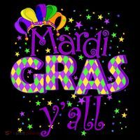 Mardi Gras Y'all New Orleans Party Women's Hoodie thumb 2