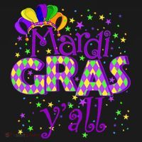 Mardi Gras Y'all New Orleans Party Women's Tank Top thumb 5