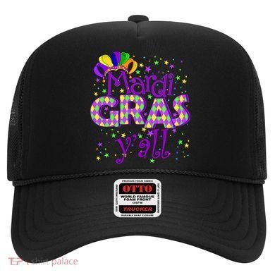 Mardi Gras Y'all New Orleans Party Hat
