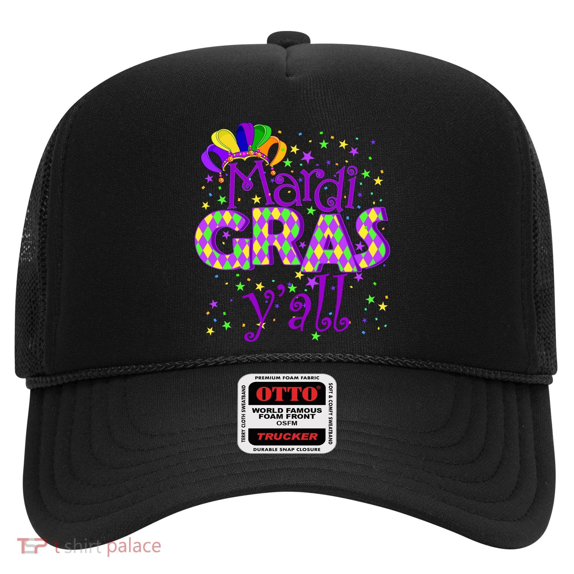 Mardi Gras Y'all New Orleans Party Hat
