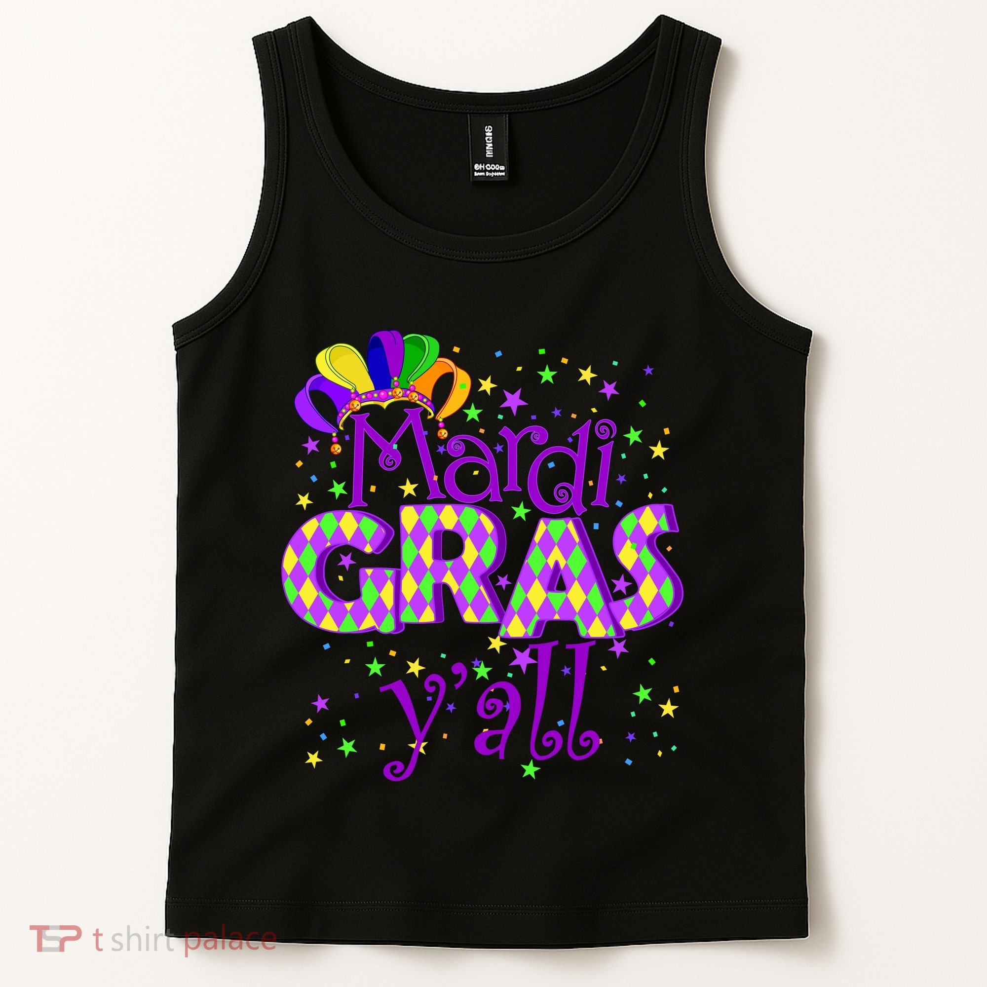 Mardi Gras Y'all New Orleans Party Tank Top
