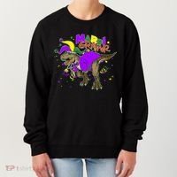 Mardi Grawr T-Rex Women's Sweatshirt thumb 0