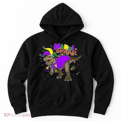 Mardi Grawr T-Rex Hoodie