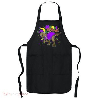 Mardi Grawr T-Rex Apron