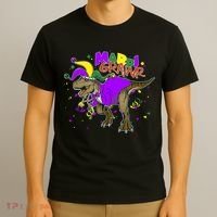 Mardi Grawr T-Rex T-Shirt thumb 3