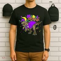 Mardi Grawr T-Rex T-Shirt thumb 6