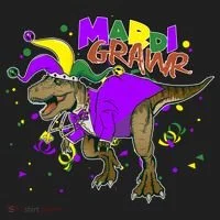 Mardi Grawr T-Rex Tumbler thumb 3