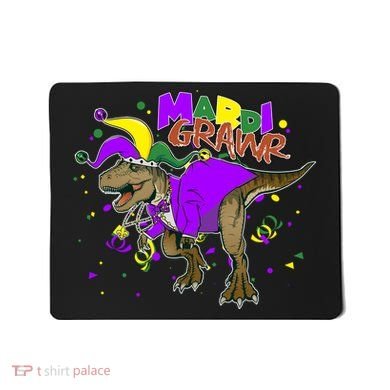 Mardi Grawr T-Rex Mousepad