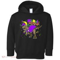 Mardi Grawr T-Rex Toddler Hoodie thumb 0