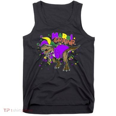 Mardi Grawr T-Rex Tank Top