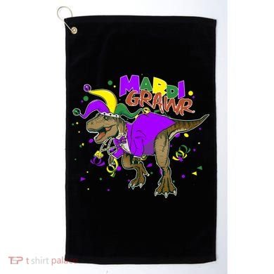 Mardi Grawr T-Rex Golf Towel
