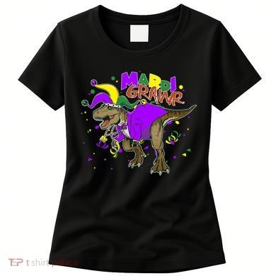 Mardi Grawr T-Rex Women's T-Shirt