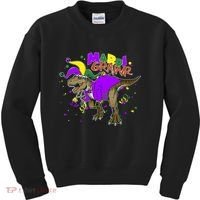 Mardi Grawr T-Rex Kids Sweatshirt thumb 0