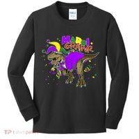 Mardi Grawr T-Rex Kids Long Sleeve Shirt thumb 0