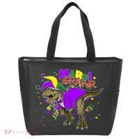 Mardi Grawr T-Rex Tote Bag thumb 0