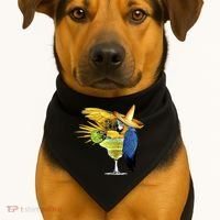 Margarita Parrot USA-Made Doggie Bandana thumb 1