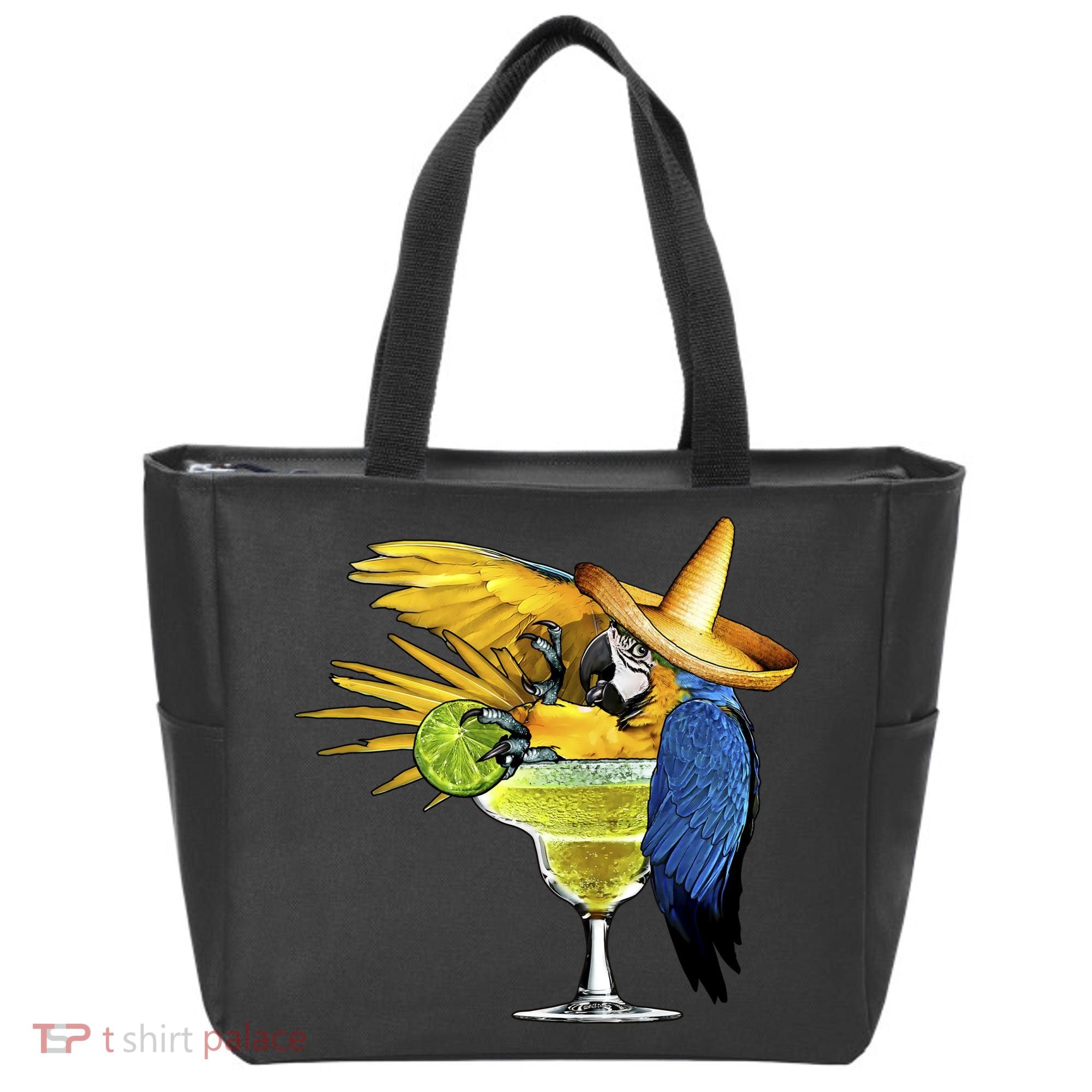 Margarita Parrot Tote Bag