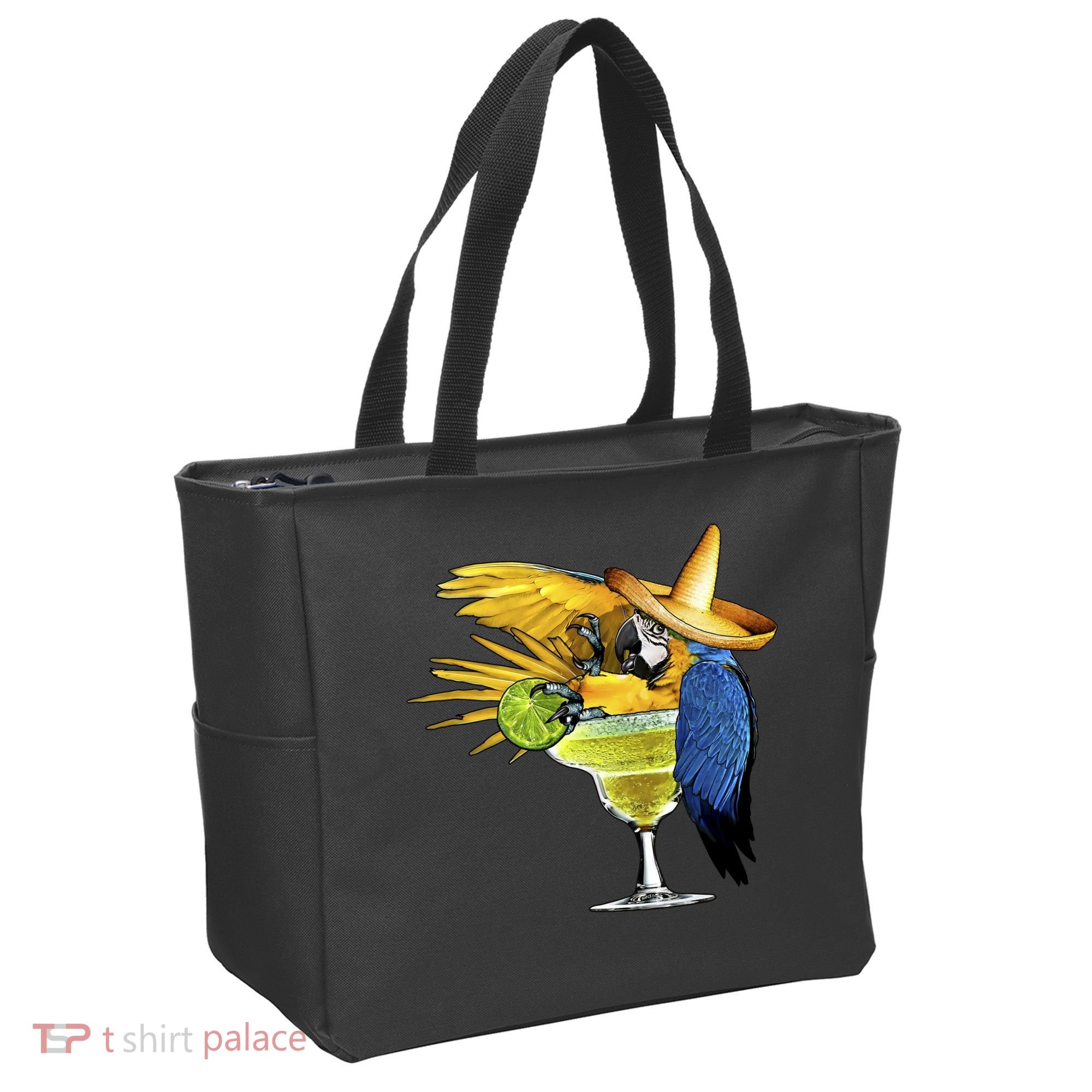 Margarita Parrot Tote Bag