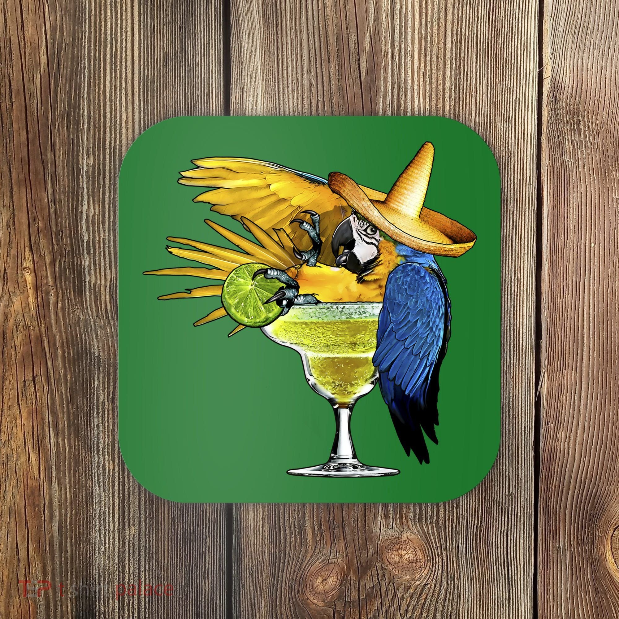 Margarita Parrot Coaster