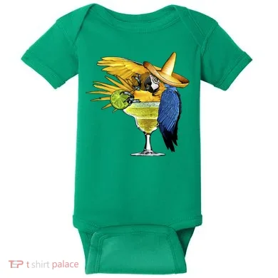 Margarita Parrot Baby Bodysuit