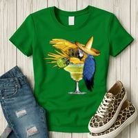 Margarita Parrot Women's T-Shirt thumb 3