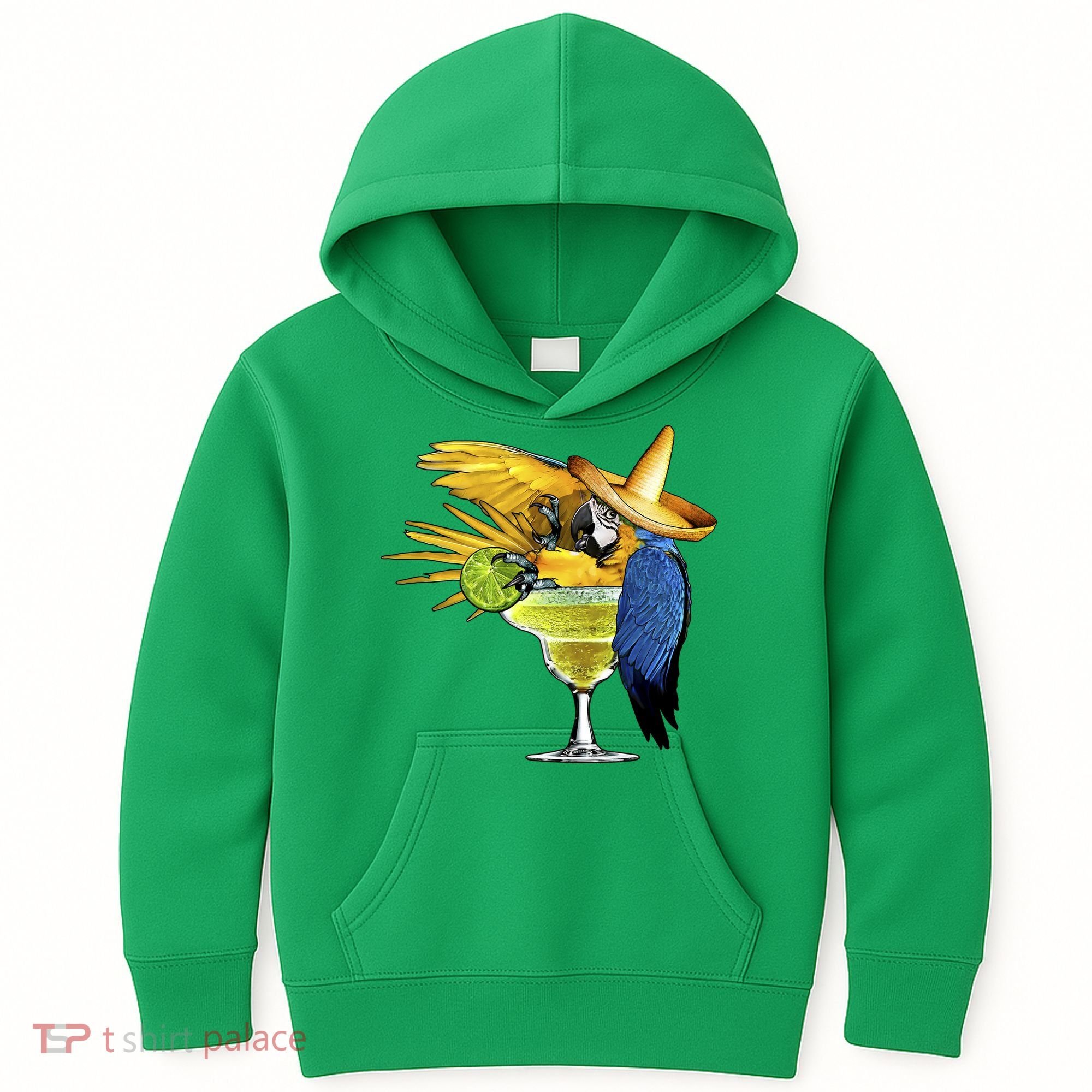 Margarita Parrot Kids Hoodie