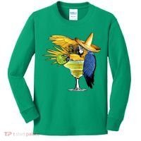 Margarita Parrot Kids Long Sleeve Shirt thumb 0