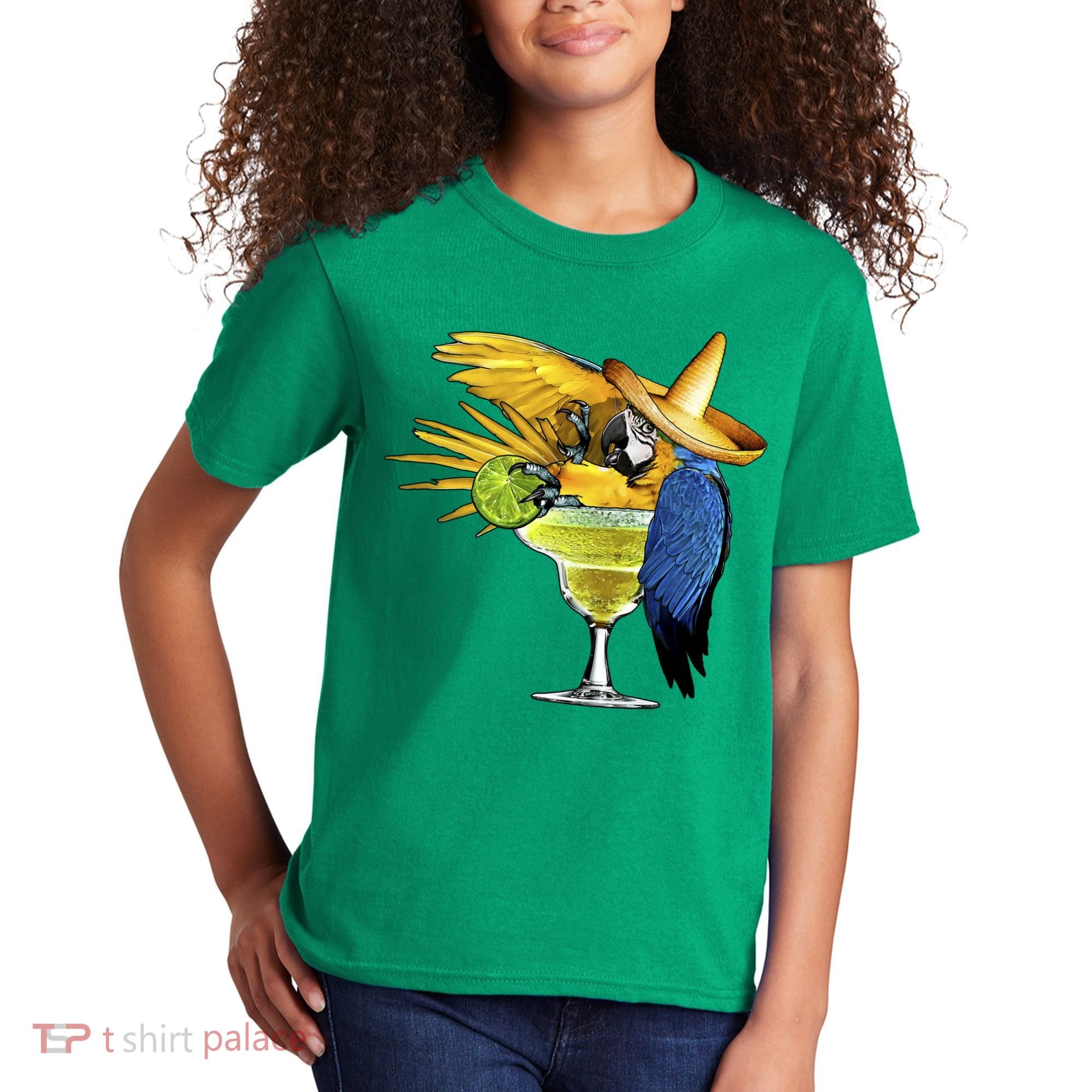 Margarita Parrot Kids T-Shirt