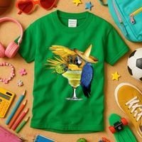 Margarita Parrot Kids T-Shirt thumb 3