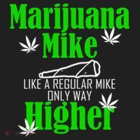 Marijuana Mike Funny Weed 420 Cannabis Beanie thumb 2