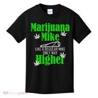 Marijuana Mike Funny Weed 420 Cannabis Kids T-Shirt thumb 0