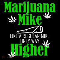 Marijuana Mike Funny Weed 420 Cannabis Kids T-Shirt thumb 4