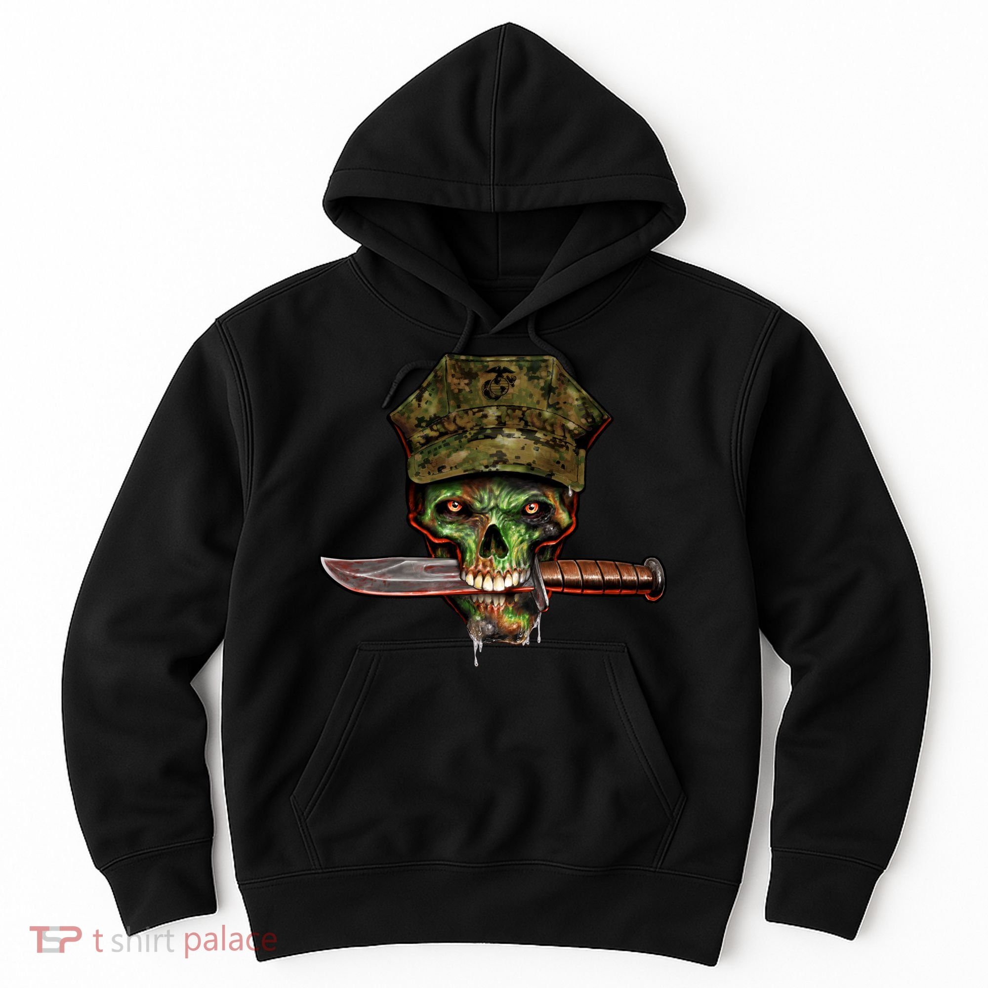 Marine Skull Hoodie