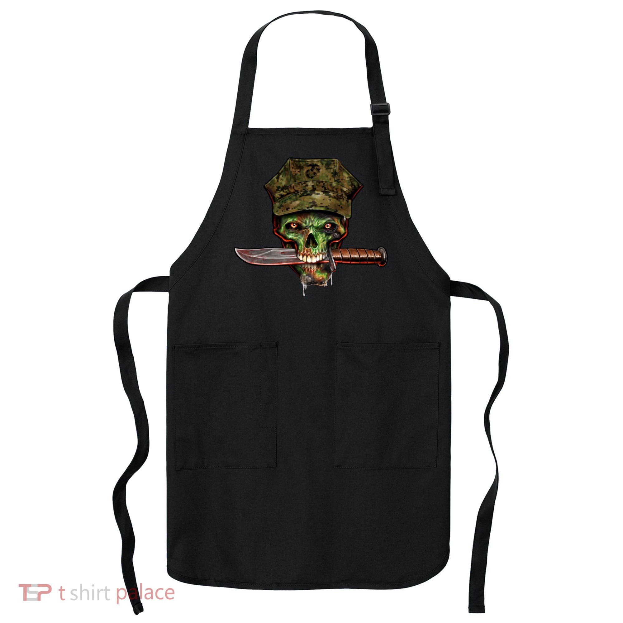 Marine Skull Apron