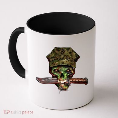 Marine Skull Coffee Mug