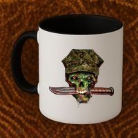 Marine Skull Coffee Mug thumb 2