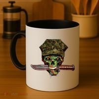 Marine Skull Coffee Mug thumb 4