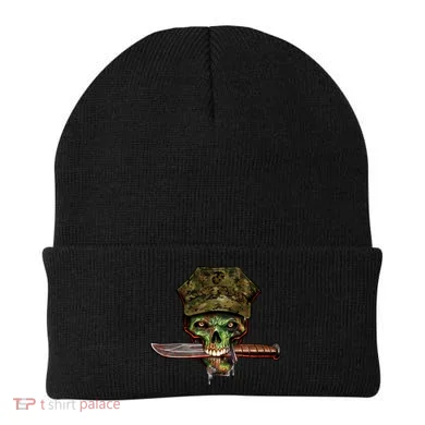 Marine Skull Beanie