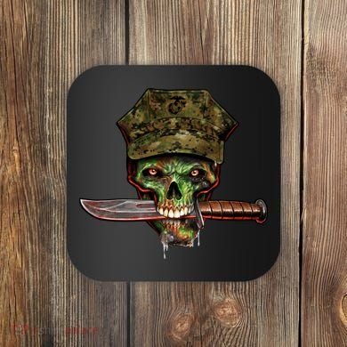 Marine Skull Coaster