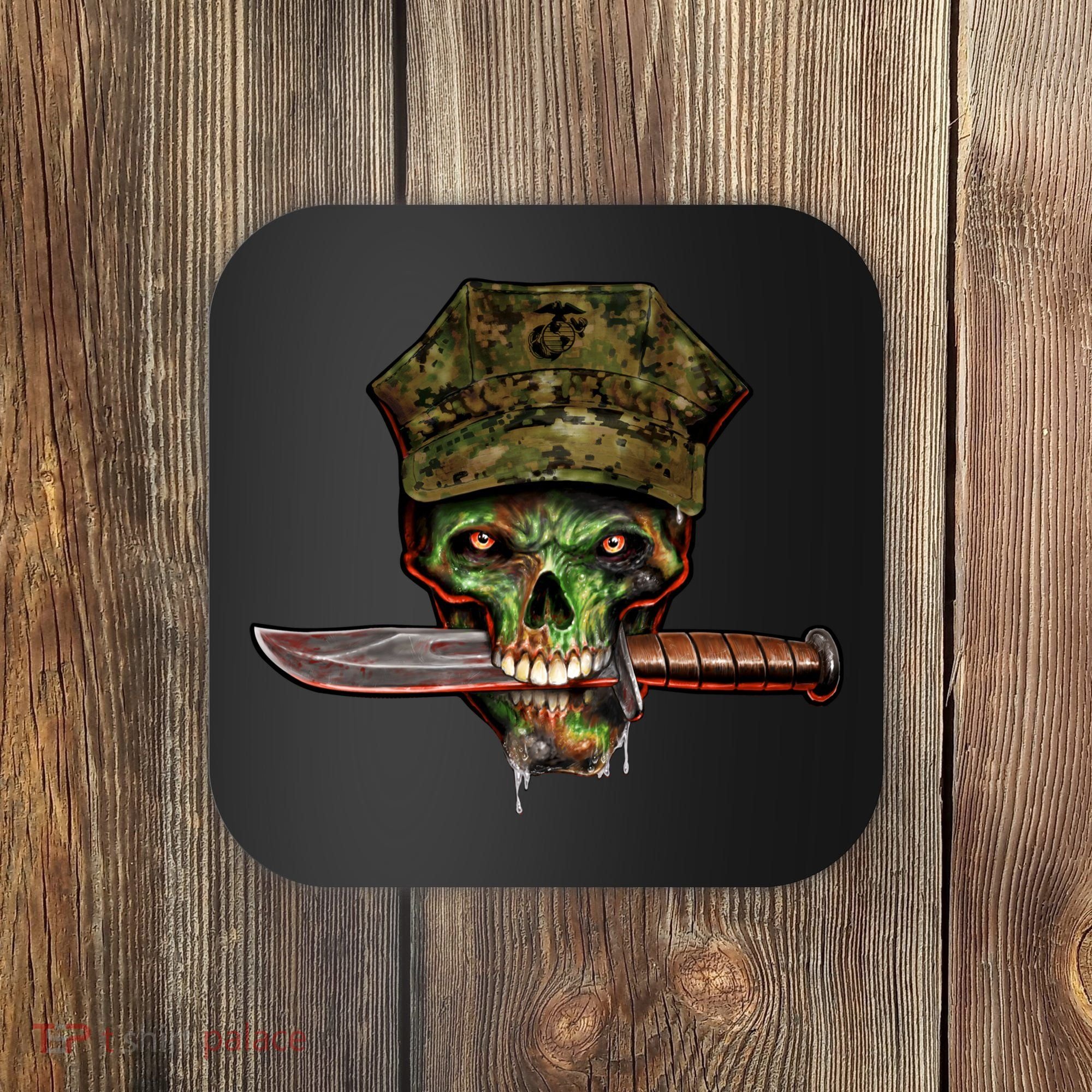 Marine Skull Coaster