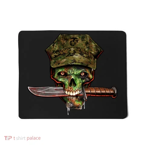 Marine Skull Mousepad in the selected color