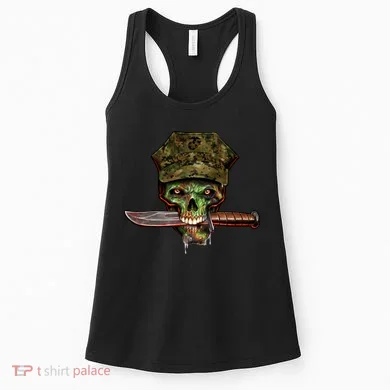 Marine Skull Women's Tank Top