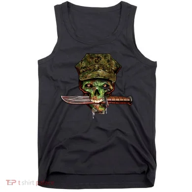 Marine Skull Tank Top