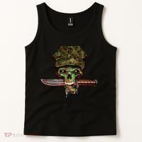 Marine Skull Tank Top thumb 2