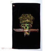 Marine Skull Golf Towel thumb 0