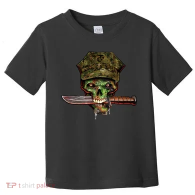 Marine Skull Toddler T-Shirt