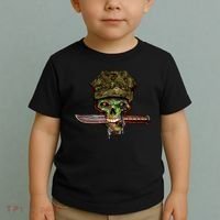 Marine Skull Toddler T-Shirt thumb 2